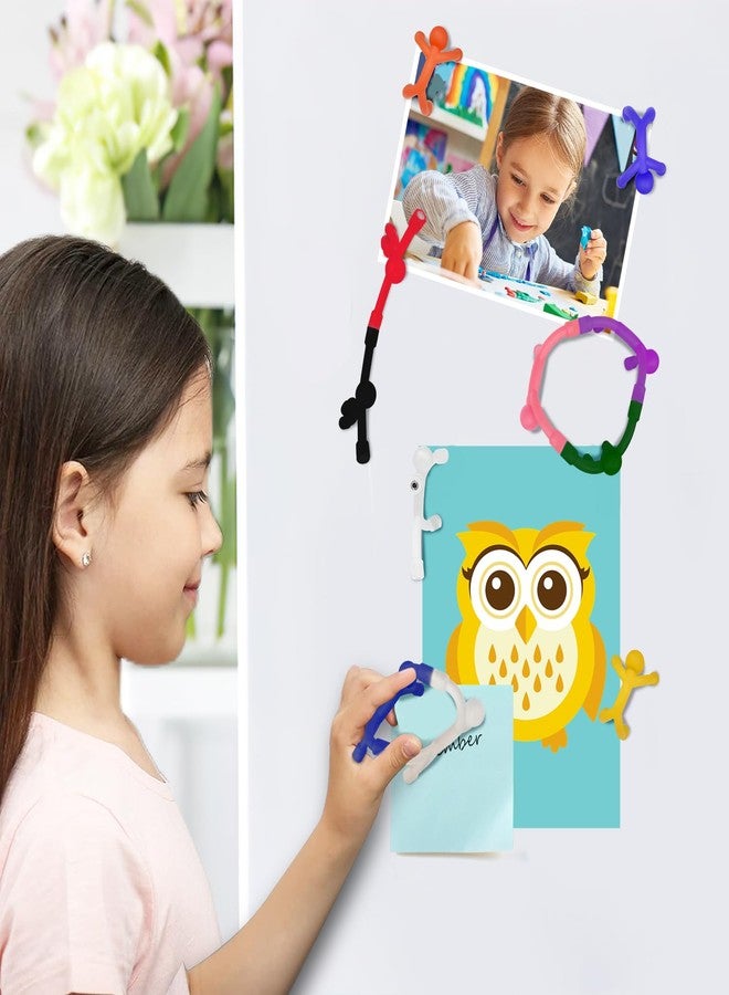 M.best 20pcs Magnetic Fidget Travel Toys for Kids, Novelty Magnet Men Figures Toys for Road Trip, Airplane Play, Classroom Prizes, Easter Egg Stuffers, Stocking Stuffer Gifts - Image 3